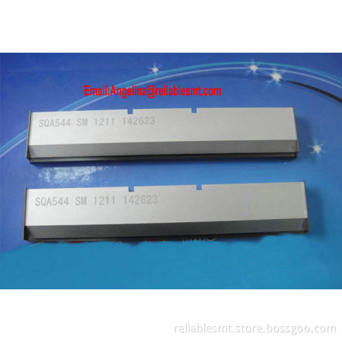 DEK Squeegee Blade SQY ASSY(60deg*250mm)METAL :15mm OVERHANG P/N:SQA302